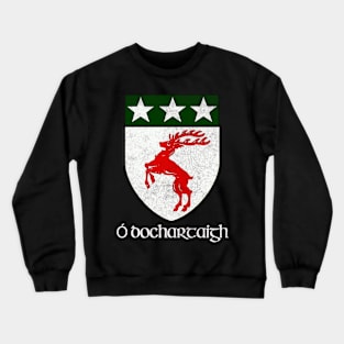 O'Doherty / Irish Vintage Style Crest Coat Of Arms Design Crewneck Sweatshirt